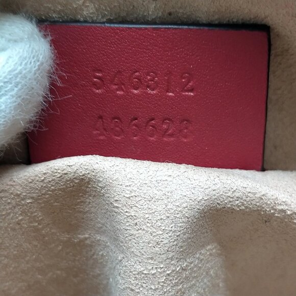 Authentic Gucci Navy Blue PVC Hand Bag mn780-121325 - Picture 15 of 16